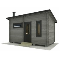 Баня из бруса 2.2